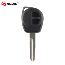 Yiqixin capa de chave de carro com 2 botões, para suzuki swift grand sx4 liana aerio vitara grand vitara alto jimny controle remoto sz11r blade 2024 - compre barato