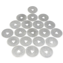 Cuchillas de corte rotativo de 28mm, 20 piezas, para coser, acolchar, fotos, se adapta a tela, CORTE DE VINILO, herramientas artesanales de 28mm x 5mm x 0,3mm 2024 - compra barato