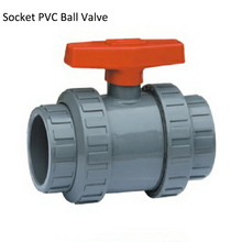 DN15 Manual Socket/Thread UPVC Plastic Ball Valve 2024 - buy cheap