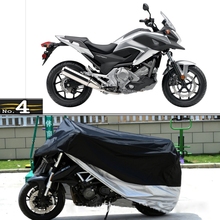 Capa protetora para motocicleta honda nc700x, à prova d'água, proteção uv/sol/poeira/chuva, feita de tafetá de poliéster 2024 - compre barato