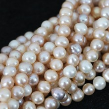 New arrival multicolor freshwater natural cultured pearls nearround loose beads elegant women diy jewelry making 15inch B1363 2024 - buy cheap