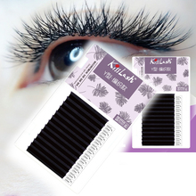 Individual false eyelash extension Thick russian volume fans easy blossom eyelashes makeup eye lashes natural false eyelashes 2024 - buy cheap