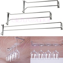 New 27/35CM Wine Glass Rack Hanging Stemware Holders Under Cabinet Home Bar for kitchen accessories 2024 - buy cheap