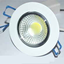 LED Recessed Downlight 7W 9W 12W  COB Chip LED Ceiling light Spot Light Lamp White/ Warm white 2024 - buy cheap