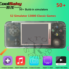2019 NEW Portable Video Handheld Game Console 48GB Video Game Retro Handheld Game Player 52 Simulator 13000 Classic Games 2024 - buy cheap