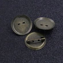 30pc mezclados 25 30mm broche de bronce Bese accesorios de Pin para fabricación de joyería Diy hecho a mano broche partes encontrar suministros al por mayor 2024 - compra barato