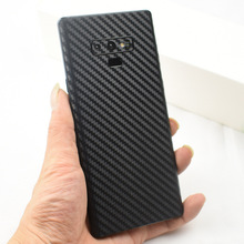 8 цветов декоративная Задняя панель для samsung Galaxy Note 9 S10 Plus S10E защита из углеродного волокна Note9 наклейки на заднюю пленку с подарком 2024 - купить недорого