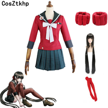 8pcs Adult Women Men Danganronpa V3 Killing Harmony Harukawa Maki School Uniform Cosplay Costume custom any size 2024 - buy cheap