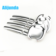 Alijunda For VW Polo 2009 2012 Polo Sedan Chrome Exterior Door Handle Covers Chromium Styling V-olkswagen Accessories Stickers 2024 - buy cheap