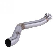 Motorcycle Modification Exhaust Vent Middle Link Pipe for Benelli TRK 502 2024 - buy cheap