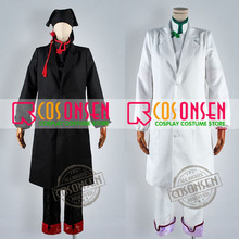 COSPLAYONSEN Hoozuki no Reitetsu Hozuki's Coolheadedness Hakutaku Cosplay Costume White/Black Color Full Set All Size 2024 - buy cheap