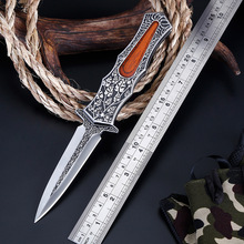 Tactical high hardness folding knife Wild survival multi-function folding knife self-defense outdoor knife 2024 - buy cheap