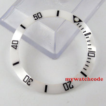 39.8mm white ceramic bezel insert for watch made by parnis factory B15 2024 - buy cheap