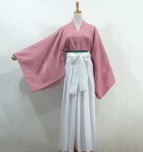 Disfraz de Hakuouki Yukimura Chiduru para mujer, Kimono de Anime japonés, Cosplay 2024 - compra barato