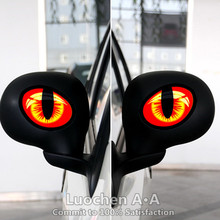 Car Stickers 2PCS Cat Eyes Bionic Originality Craetive Funny Decals For Rearview Mirrors Auto Tuning Styling 10*8cm D10 2024 - buy cheap