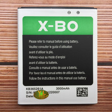 Runboss Original High Quality Battery KB365261A for X-BO V3 V3+ 3000mAh 2024 - buy cheap