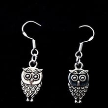 HOT !!! Fashion Jewelry Earrings Fierce owl Charm Drop Earrings Pendant Vintage for woman gift-125 2024 - buy cheap