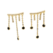 Romantic women girl gift jewelry tassel chain 2019 gorgeous trendy women earrings 2024 - buy cheap