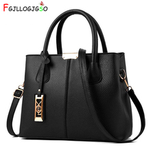 FGJLLOGJGSO Women's handbag 2019 New Women Messenger bag Casual Women PU Leather Handbags Lady Classic Shoulder Bags Female Tote 2024 - buy cheap