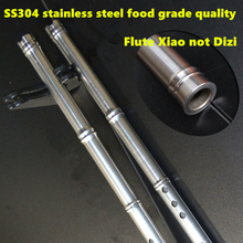 SS304 Metal Flute Xiao not Dizi 80cm G/ F Key Xiao Flute Transverse Flute Professional Metal Flautas Xiao Self-defense Weapon 2024 - buy cheap