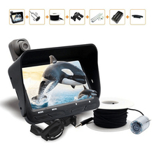 Night Vision Video Fishing Camera 2 Lens/720P/20m Cable Line/4.3inch LCD Screen/6 LED Lights Visual Fish Finder 2024 - buy cheap