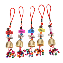 1PCS Outdoor Living Hanging Decoration Retro Copper Bell Mobile Wind Chime Home Yard Home Garden 2024 - buy cheap