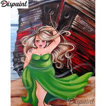 Dispaint Full Square/Round Drill 5D DIY Diamond Painting "Cartoon beauty" 3D Embroidery Cross Stitch Home Decor Gift A06072 2024 - buy cheap