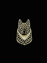 Trendy Norwegian Elkhound Dog Brooches and Pins Gold Color Silver Color Men Brooches Fashion Jewelry Hand of King 2024 - buy cheap