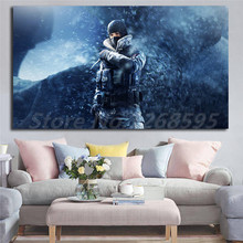 Frost Tom Clancys Rainbow Six Siege Girl Soldier Canvas Posters Prints Wall Art Painting Decorative Picture For Home Decoration 2024 - buy cheap