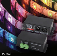 Decodificador DMX Led de BC-802-2801, Unidad de DC5-24V DMX512, IC, WS2801, WS2803, módulo de tira led de píxeles, controlador a todo Color 2024 - compra barato