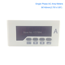 ,Panel mounting 48*96MM(1.89"*3.78") digital AC ampere meter,Single Phase 0-5A amperemeter ,LED display A meters 2024 - buy cheap