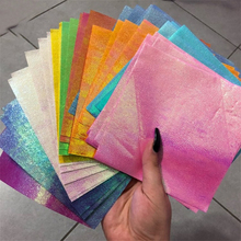 50Pcs DIY Square Origami Glitter Papers Art Metal Cutting Dies Stencils For Scrapbooking Album Card Embossing DIY Craft Paper 2024 - buy cheap