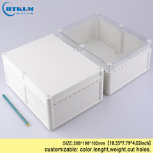 Waterproof Box ip68 Dustproof Junction box abs plastic Transparent Distribution Box diy Electrical Project Box 268*198*102mm 2024 - buy cheap