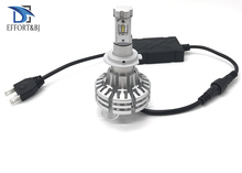 Effort&BJ X1 Car LED Headlight H4 H13 9004 9007 H7 H8 H10 H11  H16(JP) 9005 9006 H16(EU) 40W 8400LM Auto Headlamp ZES Light Bulb 2024 - buy cheap