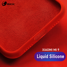 Gkk-capas em silicone líquido para xiaomi mi 9, proteção ultra-fina e antichoque para bebês, em tpu macio 2024 - compre barato