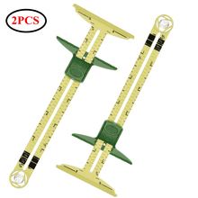 Hot Selling Home 5-IN-1 SLIDING GAUGE WITH NANCY Measuring Sewing Ruler Tailor Ruler Tool Accessories yj272 2024 - buy cheap