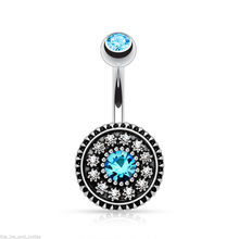 Hot new products restore Belly Bar Navel button Rings Body Piercing Jewelry Curved Gem Stone 2024 - buy cheap