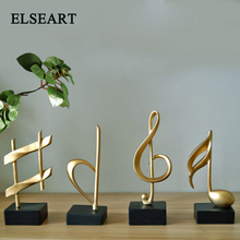 Creative resin original brand letter sign figurine statue for home muscial room decoration 2024 - buy cheap