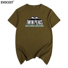 Camiseta con estampado de Twin Peaks Fuego camina conmigo para hombre y mujer, para serie de TV americana Camisa de algodón, de verano, nueva 2024 - compra barato