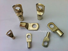 10pcs Tinned Copper Cable lugs Battery Terminals SC 35-6 35mm  6mm Bolt Hole 2024 - buy cheap