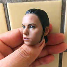 Custom 1/6 Scale Daisy Ridley Rey Head Sculpt For Hot Toys Figure Body 2024 - buy cheap