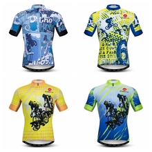 Weimostar Summer Riding Cycling Jersey Top Men Short Sleeve Team Sport Bike Jersey MTB Bicycle Shirt Quick Dry Cycling Wear 2024 - buy cheap