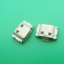 Micro tomada usb de carregamento, conector de entrada fêmea 7 pinos para samsung s5690 t959 s5630 s5690 s7500 i8530 s8300 t989 i927 com 300 peças 2024 - compre barato