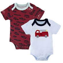 2020 Fashion Baby Bodysuit Infant Jumpsuit Overall Short Sleeve Bamboo Body Suit Baby Clothing Set Summer Cotton 2024 - buy cheap