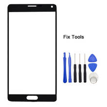 10PCS For Samsung Galaxy Note4 Note 4 N910 N910F SM-N910F Front Glass Lens Touch Screen LCD Outer Panel+Tools 2024 - buy cheap