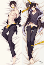 ¡Anime DuRaRaRa! Funda de almohada de personajes Orihara Izaya & Heiwajima Shizuo & Ryugamine Mikado, funda de almohada Dakimakura 2024 - compra barato