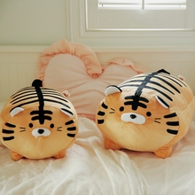 Cute Tiger/Zebra Plush Pillow Soft Stuffed Cartoon Animal Tiger/Zebra Toys Baby Sofa Pillows Cushion Kids Children Birthday Gift 2024 - buy cheap