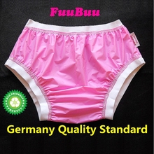 Бесплатная доставка, FUUBUU2207-Pink-S-1PCS ABDl широкие эластичные штаны, подгузники для взрослых, одноразовые подгузники, пластиковые подгузники 2024 - купить недорого