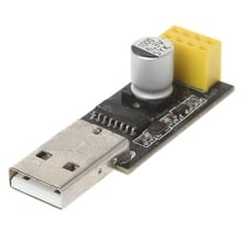 Adaptador de programador de ESP-01 USB a Módulo de placa de desarrollo Wifi inalámbrico ESP8266 2024 - compra barato