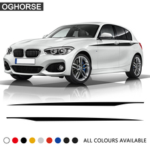 Door Side Stripe Waist line Decoration Vinyl Decal Car Stickers for BMW 1 Series F20 F21 118i 120i 125i 128i 135i Accessories 2024 - buy cheap